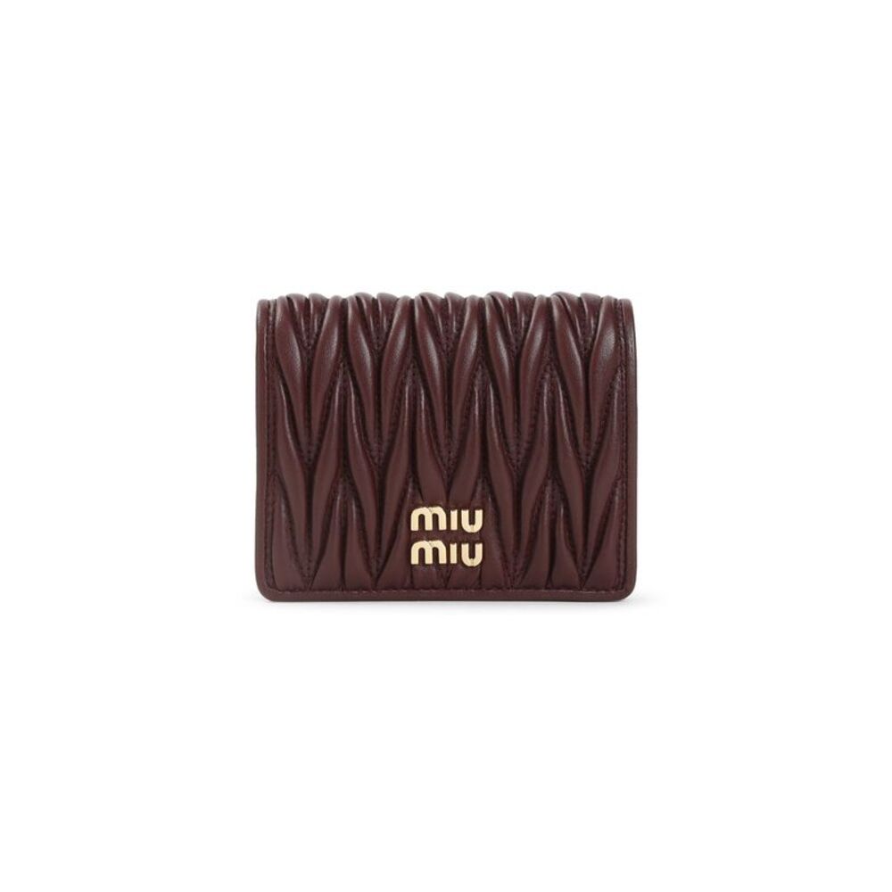 Miu Miu Matelasse Wallet Women